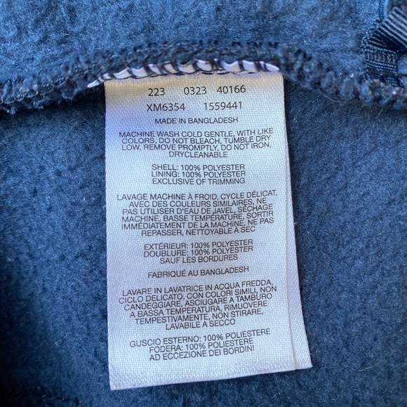 Columbia Men's Blue Fleece Jacket Size XS - Picture 7 of 7